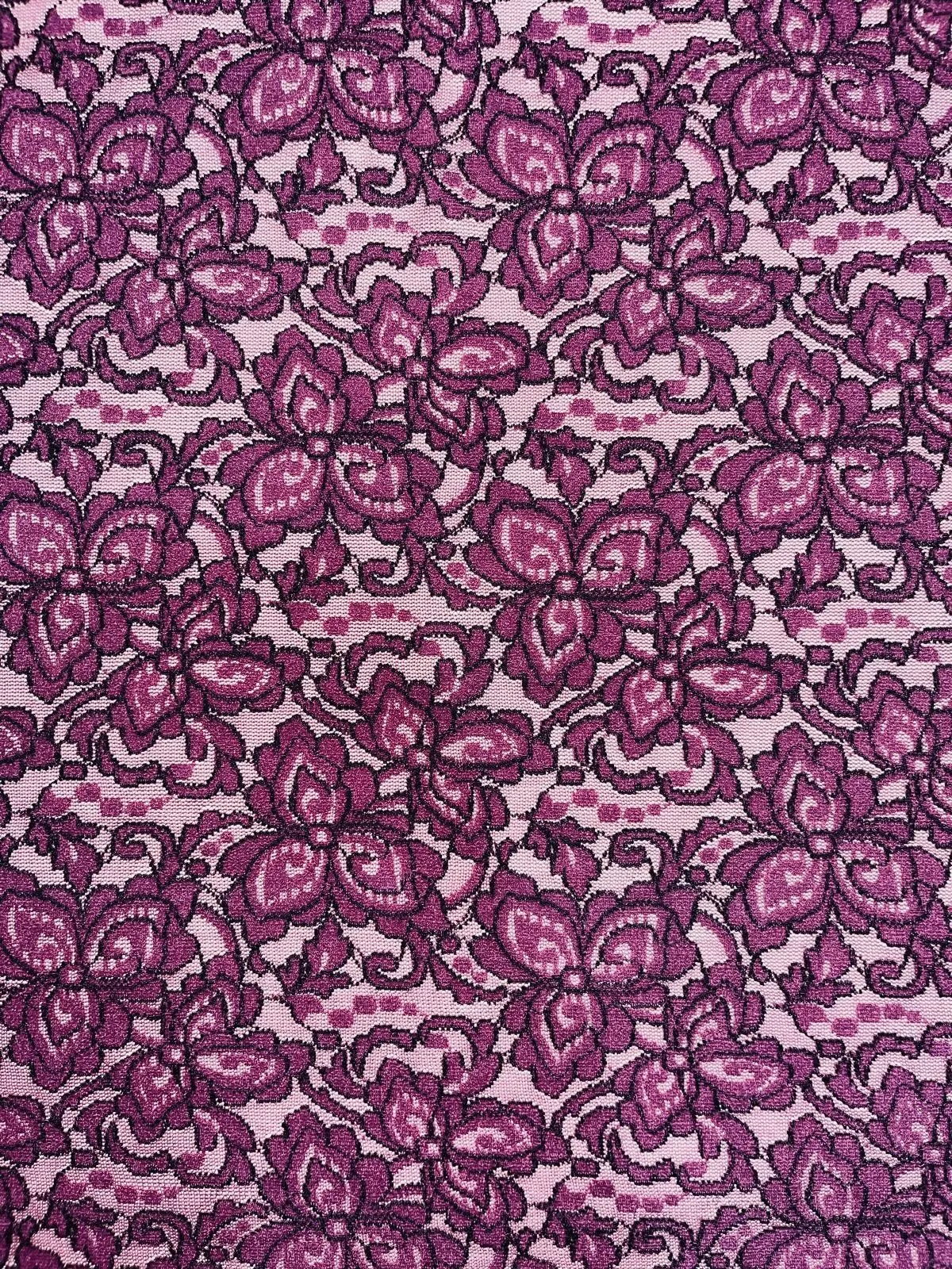 Estampado Floral Rosa Magenta — Blonda Aquerontex, Heredia Costa Rica