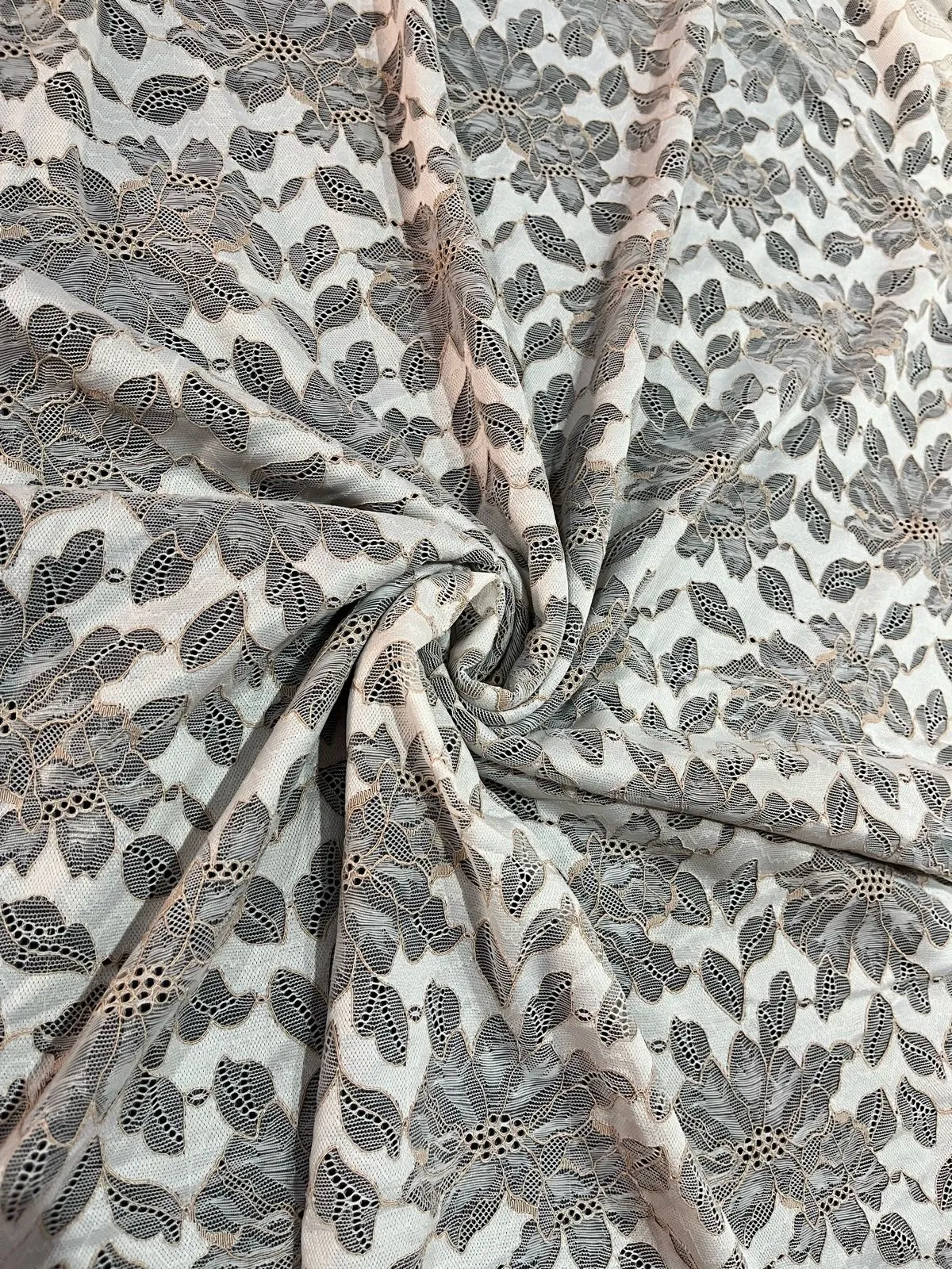 Floral Gris Marron Estampado — Blonda Aquerontex, Heredia Costa Rica