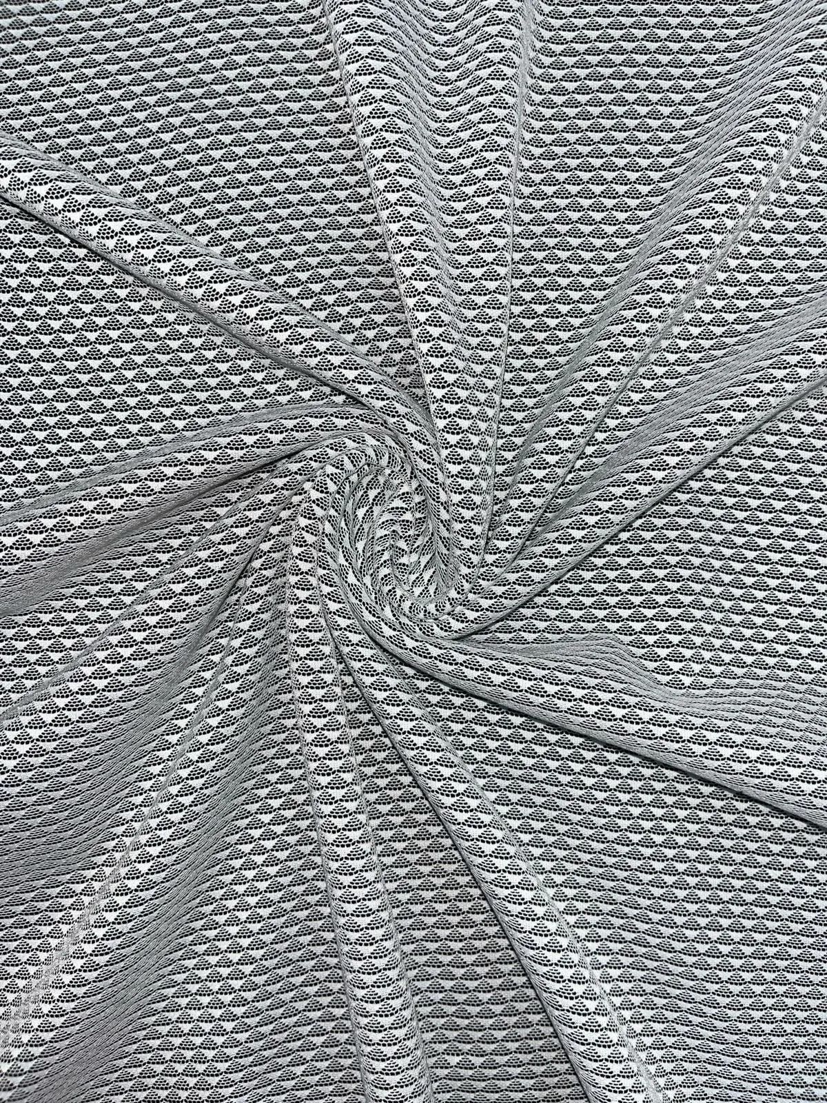 Gris Blanco Diamante Geometrico — Blonda Aquerontex, Heredia Costa Rica