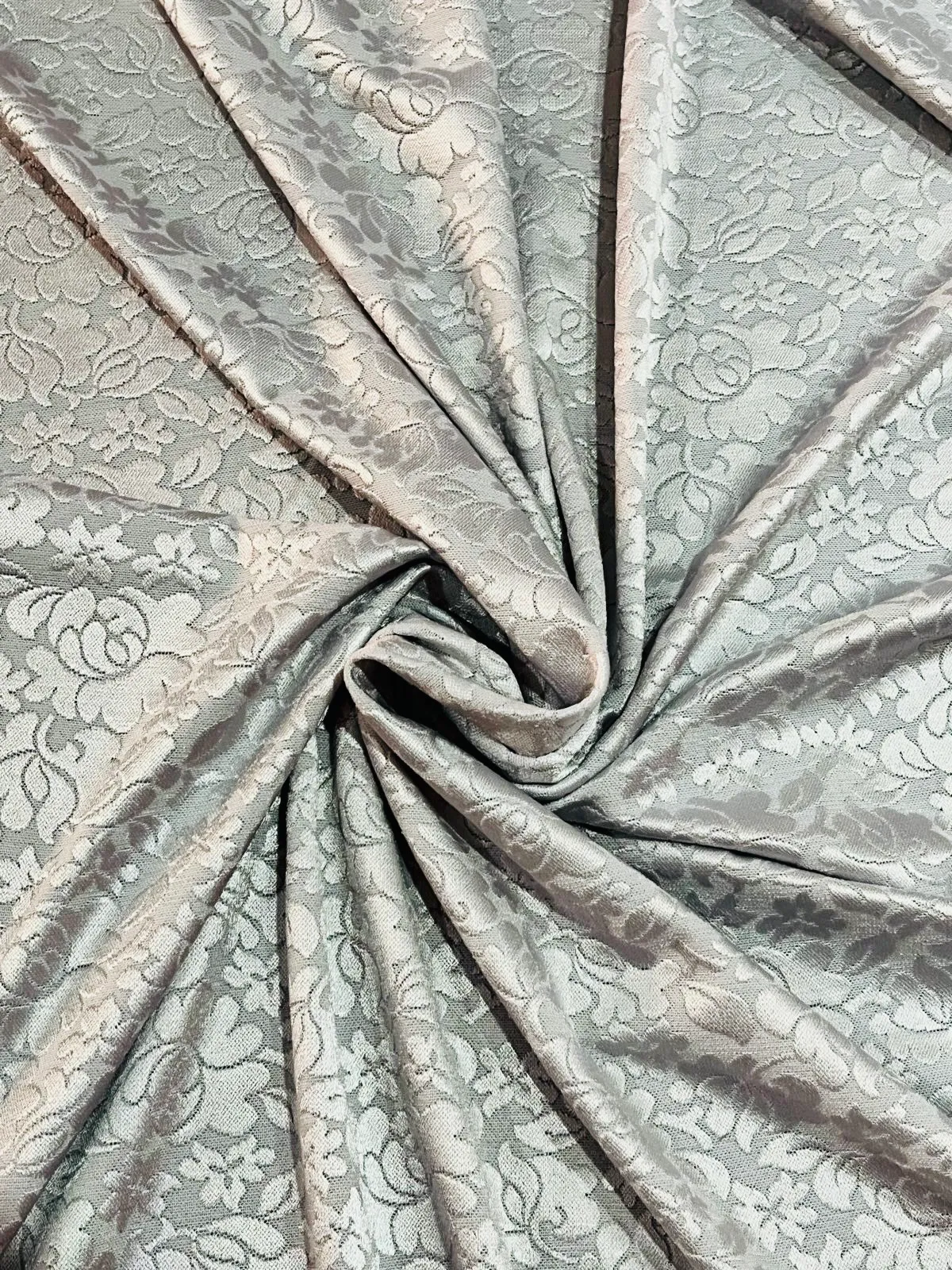 Gris Plateado Damasco Floral — Blonda Aquerontex, Heredia Costa Rica