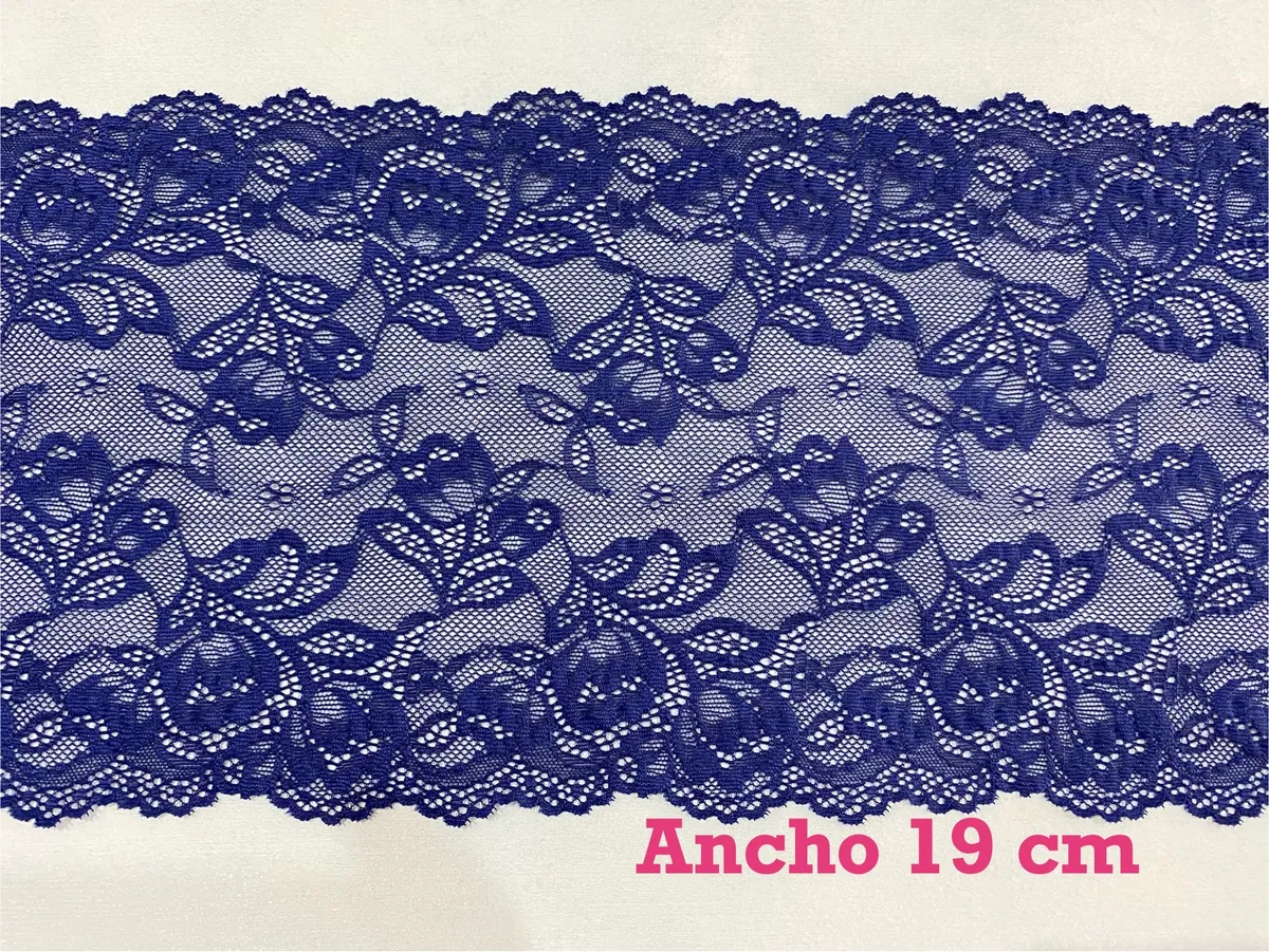 Azul Floral — Encajes Aquerontex, Heredia Costa Rica