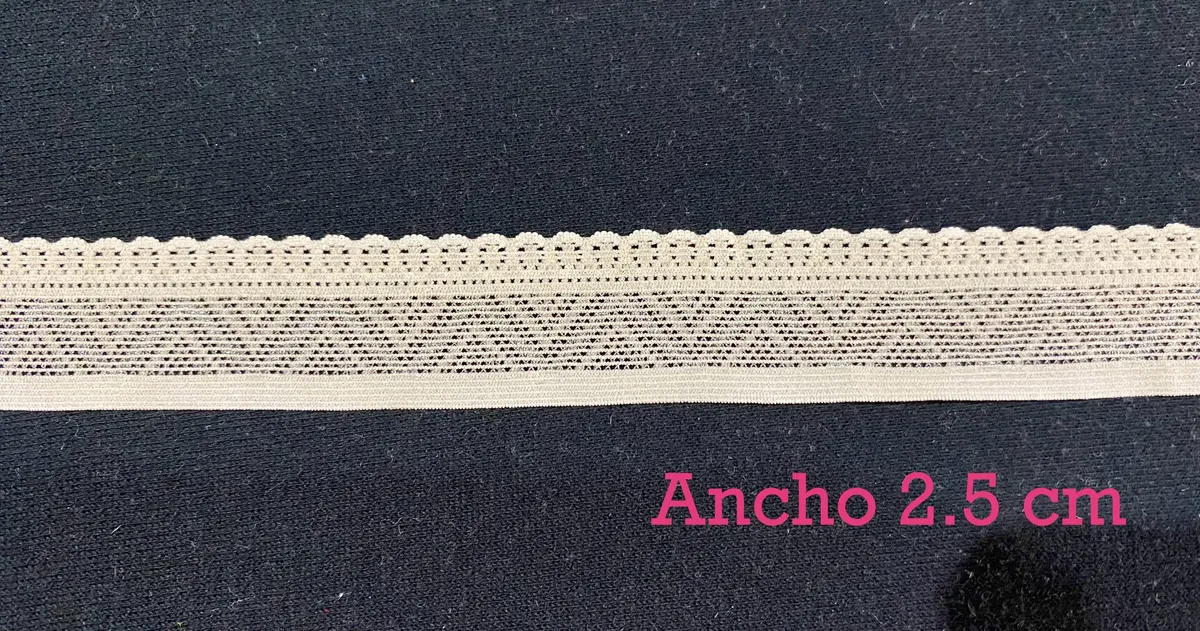 Bordado Festoneado Blanco Negro — Encajes Aquerontex, Heredia Costa Rica