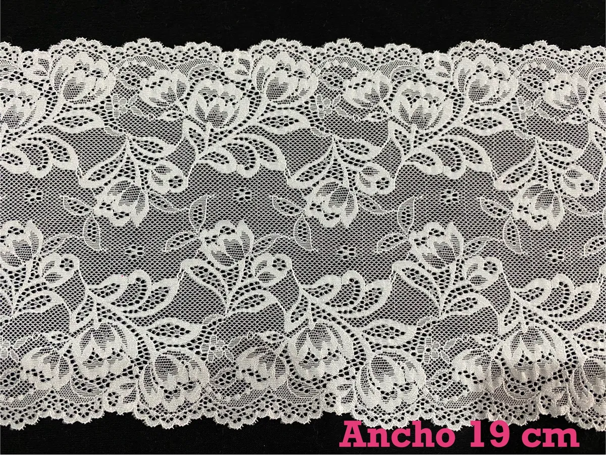 Floral Blanco — Encajes Aquerontex, Heredia Costa Rica